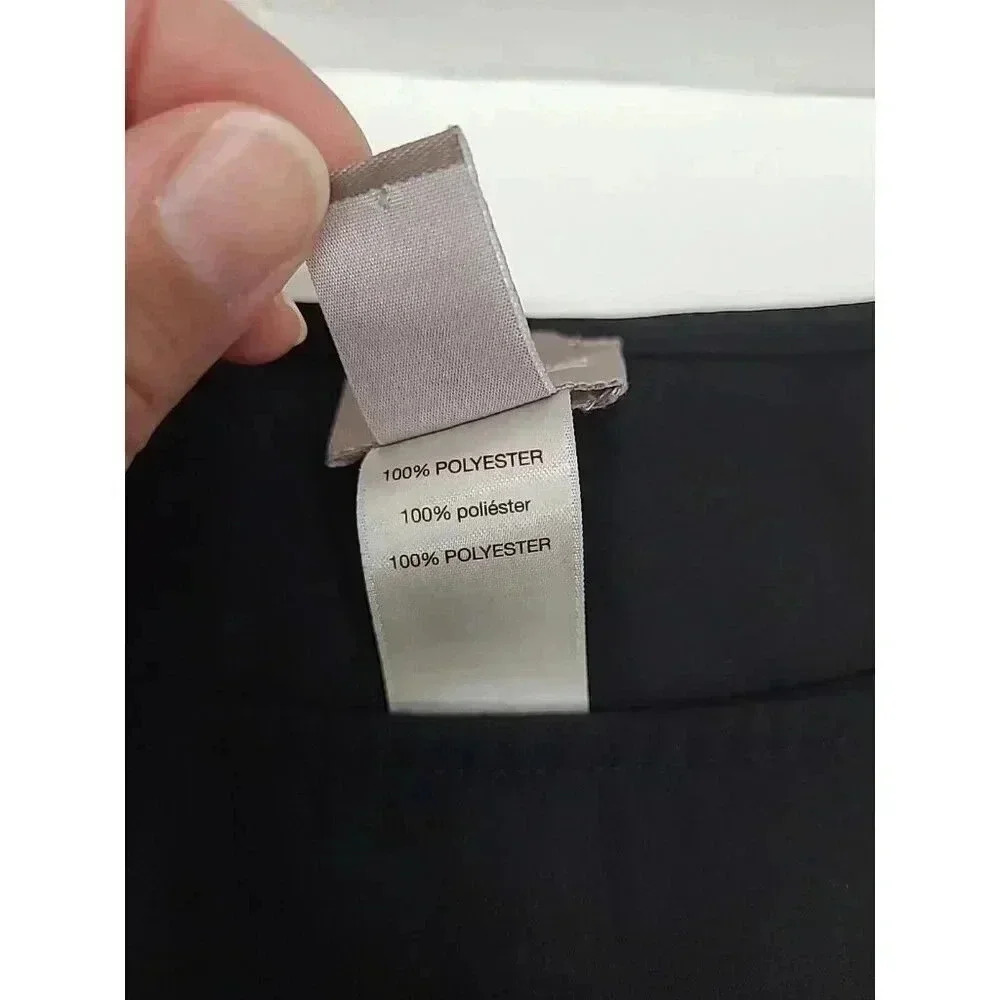 Chico's Blouse Women's Large Black and White Career Wear - Picture 5 of 7